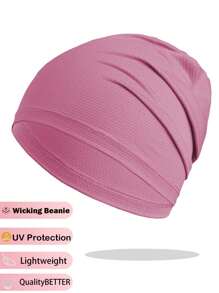 Gorras ligeras para correr para hombres y mujeres - Gorra transpirable y que absorbe la humedad con protección solar, gorra deportiva ajustable, de secado rápido y plegable para trotar, senderismo y actividades al aire libre. - Multicolor - Ver 16