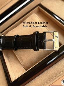 Pablo Raez 1 Stück Herren Uhr berühmte Marke neue Sommer Accessoires Luxus Armbanduhr IPS Silber Mesh Edelstahl Armband Kette 50M wasserdicht Einfacher Kalender Uhr Herren Stahl Lässig Mode Quarz Uhr Mikrofaser Leder weich & atmungsaktiv Einfache Zeiger Römische Ziffern & Strichskala Schwarz Hochwertiges Geschäfts Armbanduhr für den täglichen Gebrauch Lehrer Geschenke Stunden für Vater oder männlichen Freund Geburtstag Abschluss Hochzeit Geschenke - Einheitsgröße - Übersicht 9