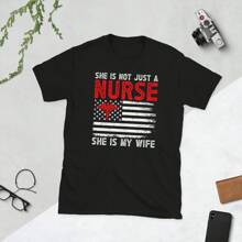 Proud Nurse Husband Of A Nurse Nurses Husband Unisex T-Shirt
