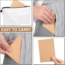 10pcs Vintage Brown Mini Pocket Notepad - Ideal For Students And Professionals - Multicolor - View 3