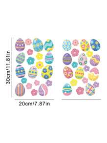 2 ouă de Paște Magnet roșu pentru frigider 2D puternic magnet pentru frigider și tablă albă, fotografii exclusive, cărți poștale, decorațiuni pentru birou și bucătărie, perfect pentru decorarea camerei pentru sărbătorile de Paște