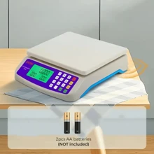 1 Peça 30Kg/1G Precisão Lcd Balança Digital Balança Eletrônica Balança De Peso Plástico Precisão Precisão Balança De Peso Alimentos Escalas