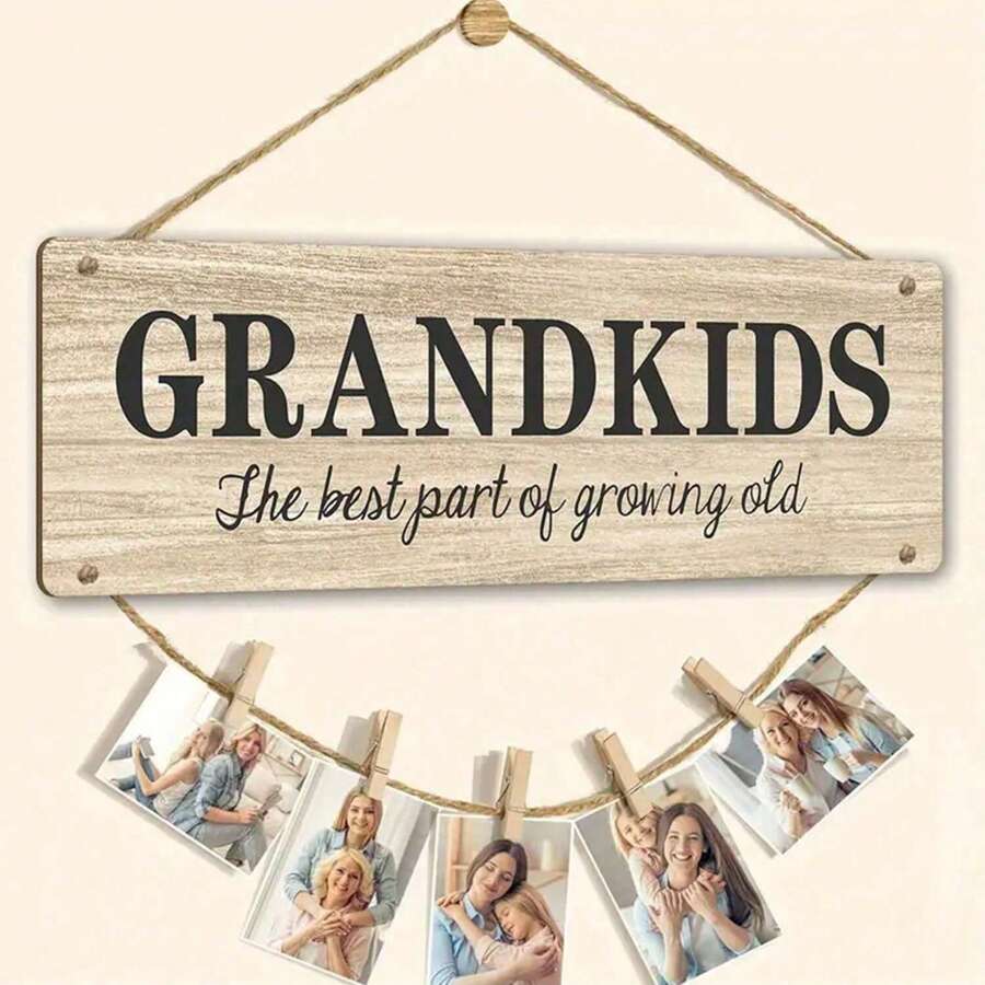 Grandchildren Photo Frame Gift For Grandparents - Personalized Long Distance Birthday, Anniversary, Or Christmas Keepsake From Grandkids - Unique Grandparents Day Present With Photo Gifts Graduation - Multicolor - View 1