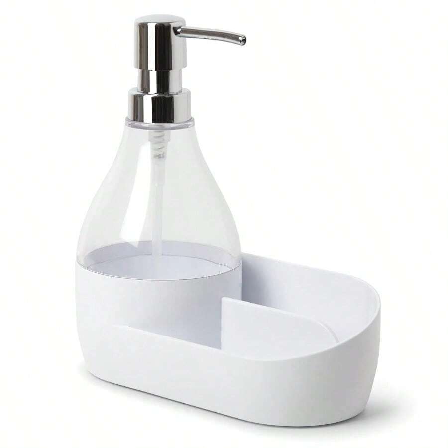 New Soap Pump And Sponge Holder, Soap Dispenser With Built-In Caddy, 17 ...