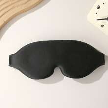 1 Stück 3D konturierte Augenmaske, atmungsaktiv & verstellbar, Unisex Schlafmaske für Nickerchen, Schlafen, Schule, Rückkehr zur Schule, Reisen, Reiseaccessoires, Haushaltsgegenstände, Augenmaske, Schlafmaske