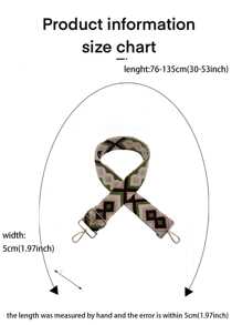1 件装 5 厘米可调节包带肩带女士斜挎包挂绳