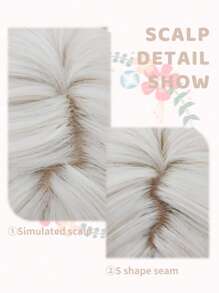 1 Piece Synthetic Heat-Resistant,Short Straight Wig Hair Ends Slightly Warped With Bangs In White Gold Wigs With Bangs, 12 Inches Long, Made From Fiber, Stylish Wigs, Natural And Realistic Wig(Excluding Accessories)