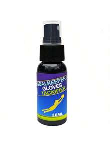 1 pièce Gants de gardien de but de football avec spray nettoyant anti-dérapant en latex