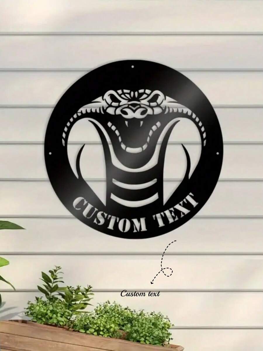 A Custom Cobra Iron Decoration With Personalized Cold-Blooded Snake Metal Hangings Is The Perfect Gift For Reptile Lovers Gifts Birthday Graduation