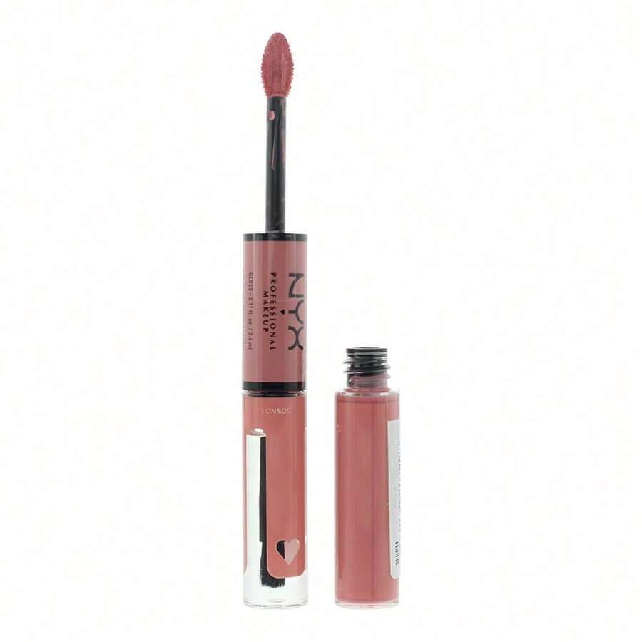 NYX Shine Loud Duo Lip Colour + Gloss 3.4ml - Cash Flow - Cash Flow - View 1