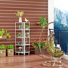 Corner Shelf With LED Light, 5 Tier Corner Bookshelf For Small Space, Narrow Display, Corner Shelf Stand With Storage Rack, For Living Room, Bedroom