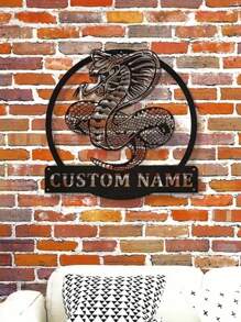 A Custom Cobra Iron Decoration With Personalized Cold-Blooded Snake Metal Hangings Is The Perfect Gift For Reptile Lovers Gifts Birthday Graduation