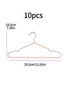 10 件儿童防滑衣服无痕衣架，家用衣柜无痕衣架，适合婴儿和儿童 - 10pcs - 查看 6