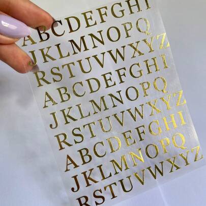 Iniciais em termocolante adesivo