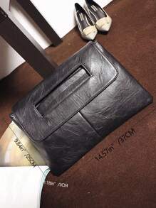 New Fashion Large Capacity Casual Versatile Solid Retro Women Elegant Clutch Bag, Suitable For Parties, Gatherings, Flap Closure, Adjustable Shoulder Strap, Handbag, Envelope Bag Design, For Office Lady, College Student, Daily Use, Commuting