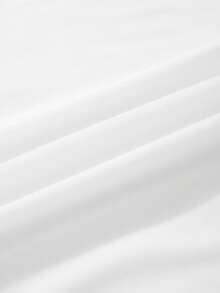 女款夏季休闲迷彩兔子印花音乐兔圆领短袖T恤，简单轻松日常穿着 - 白色 - 查看 6