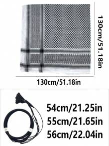 2 piezas de diademas estilo árabe Dubai con diseño jacquard, adecuadas para niños y adolescentes