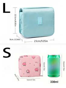 Portable Hanging Makeup Bag, Cosmetic Storage Organizer, Beauty Tools Holder, Lightweight Toiletry Bag, Large Capacity Travel Toiletry Organizer, Fluffy Hanging Toiletry Bag, Compact Makeup Organizer