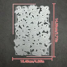 [Spring/Summer] Sunflowers Metal Cutting Dies Stencil, Premium Flowers Die-Cuts Set For Card Making, DIY Scrapbooking, Album Photo Decorations, Paper Crafts Tools