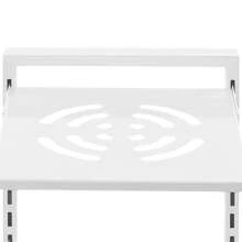 kangten 3 Tier Pot Rack Organizer, Pot And Pan Stand Rack, Carbon Steel Pot Lid Holder - White - View 5