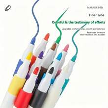 80pcs/60pcs/48pcs/36pcs/24pcs/12pcs Acrylic Marker Pen,Drawing Not Soak Paper, Art Collection, Pen To Graffiti Art Of Diy Pens, Colorful Painting Watercolor Art Mark Pen Sets, Waterproof High-Capacity Color Pen, Exquisite Gift To The Student, The Perfect Gifts Of Gifts, Marker Pen,Back To School,School Supplies
