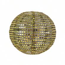 1pc Disco Theme Lantern, Gold/Silver Mirror Lantern, Foldable Disco Ball Lantern Decor Suitable For Disco Club, Birthday, Wedding, KTV Stage, Holiday Party Hanging Decoration, Christmas Home Decor DIY, No Power Or Feathers Required