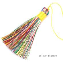 5Pcs/Lot 8+8 Cm Long Tassel Pendant Tassel Brush Crafts Handmade DIY Making Jewelry Finding Accessories - 5 Tassels - View 10