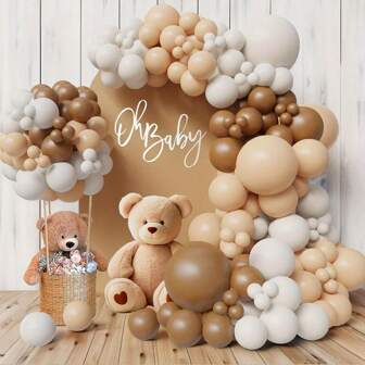 A Set Of Capybara Aluminum Foil Balloons, Cute Cartoon Capybara, Featuring A Golden And White Balloon Set Suitable For Children's Birthday Party Decorations And Baby Shower Supplies.