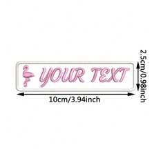 Customize A Personalized Dog Paw And Heart-Embroidered Name Patch With Hook Backing,Suitable As Mother's Day Gift - Multicolor - View 5