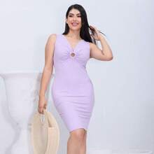 Vestidos para mujer - Lila Púrpura - Ver 1