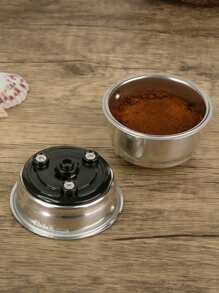 1个51毫米双层咖啡手柄滤篮，不锈钢材质，可拆卸加压网状咖啡过滤器，无底手柄咖啡配件 - (Item No.Y21071D) 1PCS 51mm 2-cup filter basket - 查看 11