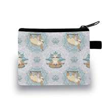 Mandala/Meditation Pocket Wallet Purse Key Pouch Flower Purse Wallet Purse Wallet Mini Wallet Coin Wallet Summer