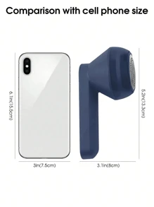 SOKANY Removedor de pelo recargable de tela: Recortador de bolas de pelo portátil y recargable por USB, se usa para eliminar la pelusa del suéter y la ropa de lana en el hogar