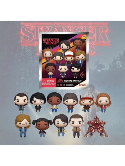 ストレンジャーシングス　ストシン　フィギュア バッグクリップ　5種セット Amazon.co.jp: ストレンジャー・シングス ブラインドバッグ