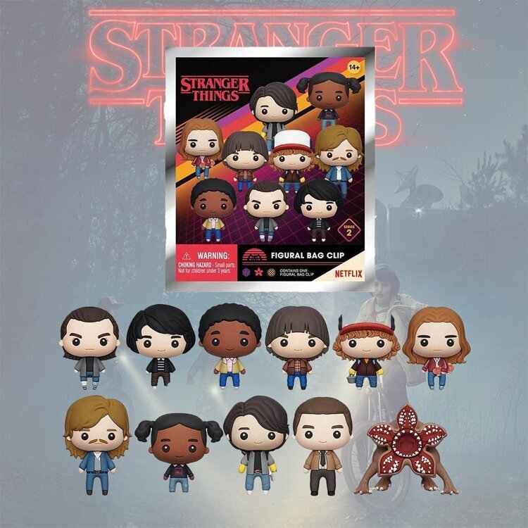 Netflix ストレンジャー・シングス 3Dアニメキャラクター