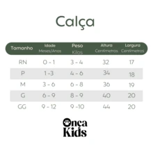 Pele de Onca Calça básica para bebês - 0 a 12 meses. 100% algodão, com alta absorção de suor, Hipoalergênico - Azul Marinho - Visão 3