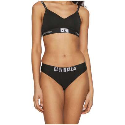 Calvin Klein Intense Power Bikini Bottom For Women In Black