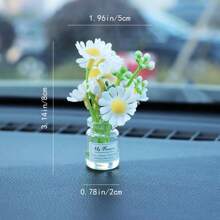 3 szt. Śliczne Mini Realistyczne Wnętrze Samochodu Deska Rozdzielcza Dekoracja