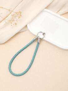 New High-End Rhinestone Chain Mobile Phone Pendant, Light Luxury Rhinestone Inlaid Chain Phone Case, Keychain, Hanging Accessories Gifts For Mother, Family, Friends, Birthday, Holiday Phone Charm, Phone Chain