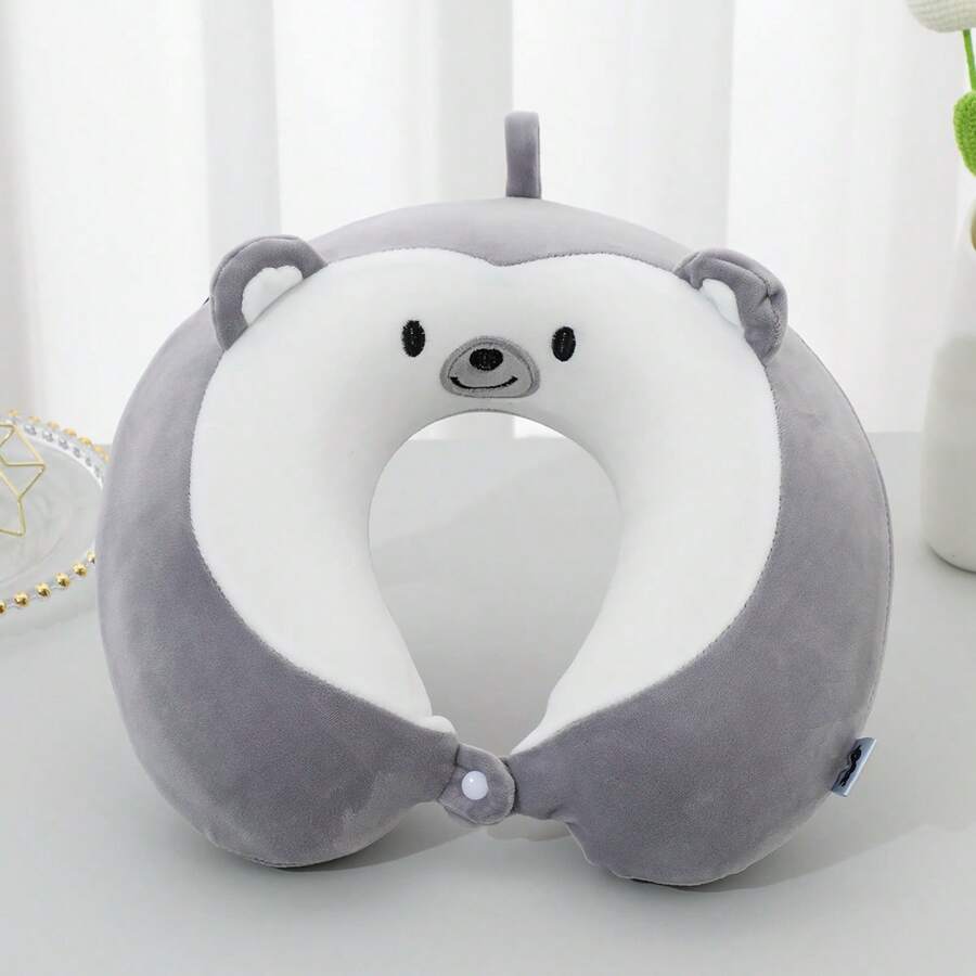 U-Shaped Memory Foam Travel Pillow, Neck Support Cushion For Driving, Office Nap, Airplane, Neck Pain Relief