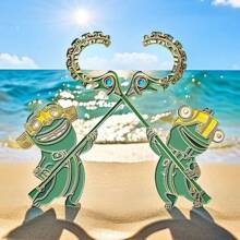 Nezha Barrier Beast Metal Magnetic Refrigerator Sticker, High-Quality Animation Movie Souvenir Decor, Cute Refrigerator Magnet Gifts Birthday Graduation