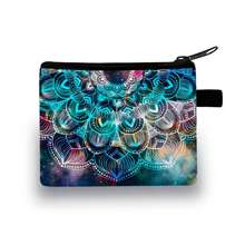Mandala/Meditation Pocket Wallet Purse Key Pouch Flower Purse Wallet Purse Wallet Mini Wallet Coin Wallet Summer