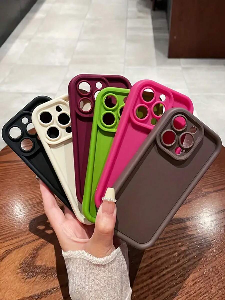 Matt weiche Silikon Komplettschutz Hülle kompatibel mit iPhone 16/15/14/13/12/11/Pro/Pro Max/X/XR/XS/XS Max/7/8/Plus und anderen Modellen, passend als Geschenk für Freunde, Familie, Pärchen