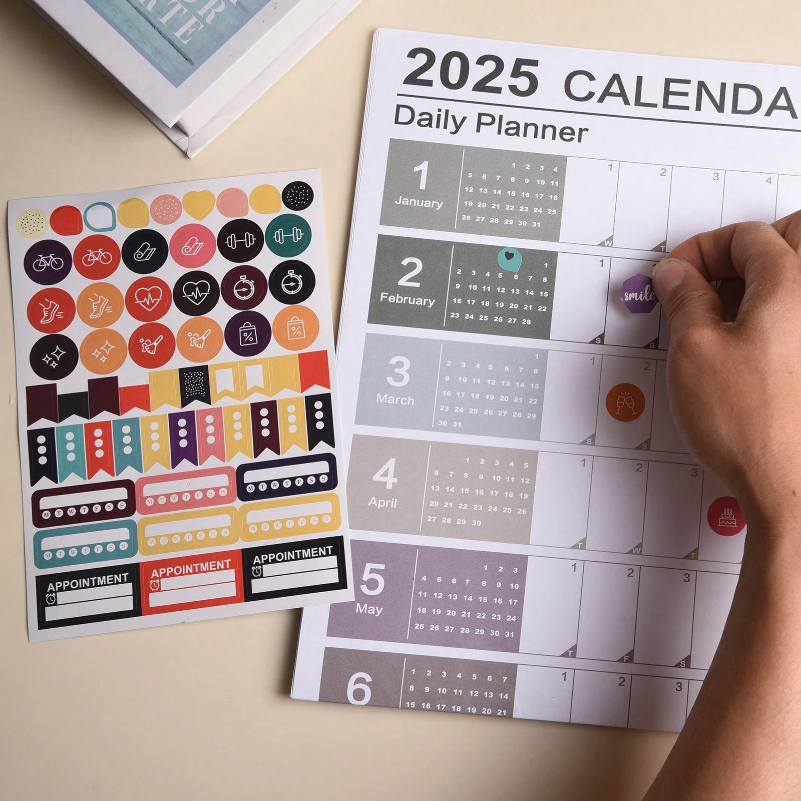 Shein Fun Planner Stickers