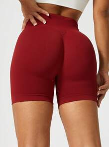 NcmRyu Pantaloncini sportivi da donna senza cuciture per sollevamento e modellatura del lato B
