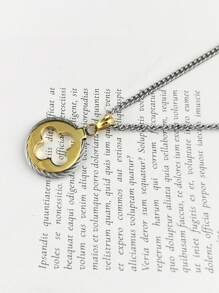 1 Stück 18 Karat vergoldete Edelstahl Glücksklee Blume Anhänger Halskette, elegant für Frauen, Geschenke für Paare, Freunde, Familie zu Weihnachten, Valentinstag, geeignet für den täglichen Gebrauch, Mutter, Muttertag, Geschenk