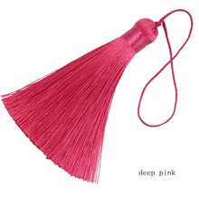 5Pcs/Lot 8+8 Cm Long Tassel Pendant Tassel Brush Crafts Handmade DIY Making Jewelry Finding Accessories - 5 Tassels - View 13