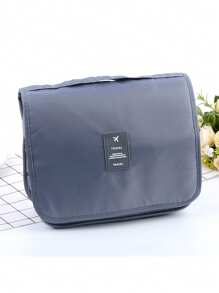 Portable Hanging Makeup Bag, Cosmetic Storage Organizer, Beauty Tools Holder, Lightweight Toiletry Bag, Large Capacity Travel Toiletry Organizer, Fluffy Hanging Toiletry Bag, Compact Makeup Organizer