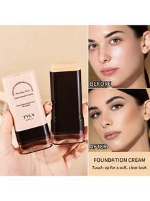 1 que tẩy nền có cọ che phủ dưỡng ẩm làm đều màu da che khuyết điểm lâu trôi không oxy hóa trang điểm làm đẹp cho mặt mỹ phẩm trang điểm - Nhiều màu - Xem 3