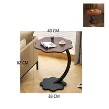 Uma moderna casa sofá mesa lateral pequena mesa de centro redonda mesa de centro luz luxo moderno sala de estar casa pequeno apartamento mesa lateral de centro